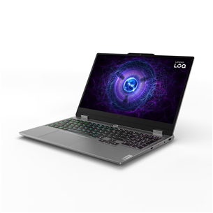 Lenovo LOQ 15IAX9, 15.6'', FHD, 144 Hz, i5, 24 GB, 512 GB, RTX 4050, ENG, gray - Notebook