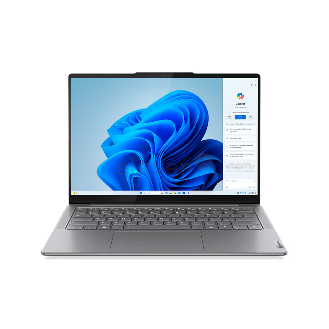 Lenovo Yoga Slim 7 14IMH9, 14'', WUXGA, OLED, Core Ultra 5, 16 ГБ, 512 ГБ, ENG, серый - Ноутбук