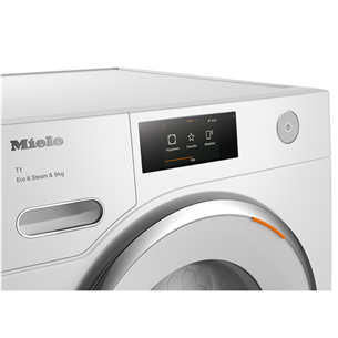 Džiovyklė Miele TWR780WP Eco & Steam, 9 kg, gylis 64,3 cm, balta