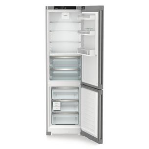 Šaldytuvas Liebherr CBNSFC572I, Plus BioFresh, NoFrost, 360 L, aukštis 202 cm, sidabrinė