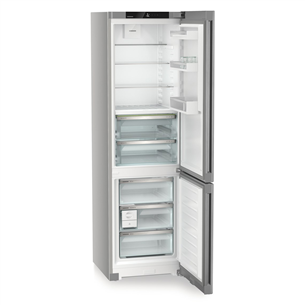 Šaldytuvas Liebherr CBNSFC572I, Plus BioFresh, NoFrost, 360 L, aukštis 202 cm, sidabrinė
