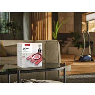 Dulkių siurblio maišeliai + HEPA filtras Miele FJM Allergy XL HyClean Pure 12498190, 8 vnt.
