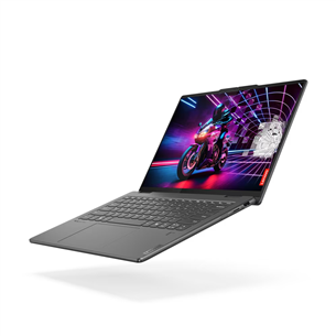 Nešiojamas kompiuteris Lenovo Yoga 7 2-in-1 14AHP9, 14", WUXGA, OLED, Ryzen 7, 16 GB, 1 TB, ENG, tamsiai pilka
