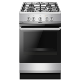 Dujinė viryklė su dujine orkaite Hansa FCGX5202092, 67 L, 50 cm, plieno sp.