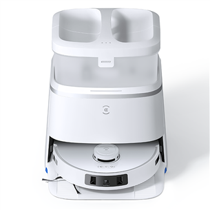 Robotas dulkių siurblys Ecovacs Deebot T30 Pro Omni, šlapias ir sausas valymas, baltas
