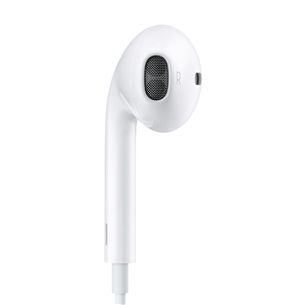 Ausinės Apple EarPods, 3.5 mm Plug, baltos Prekė-MWU53ZM/A
