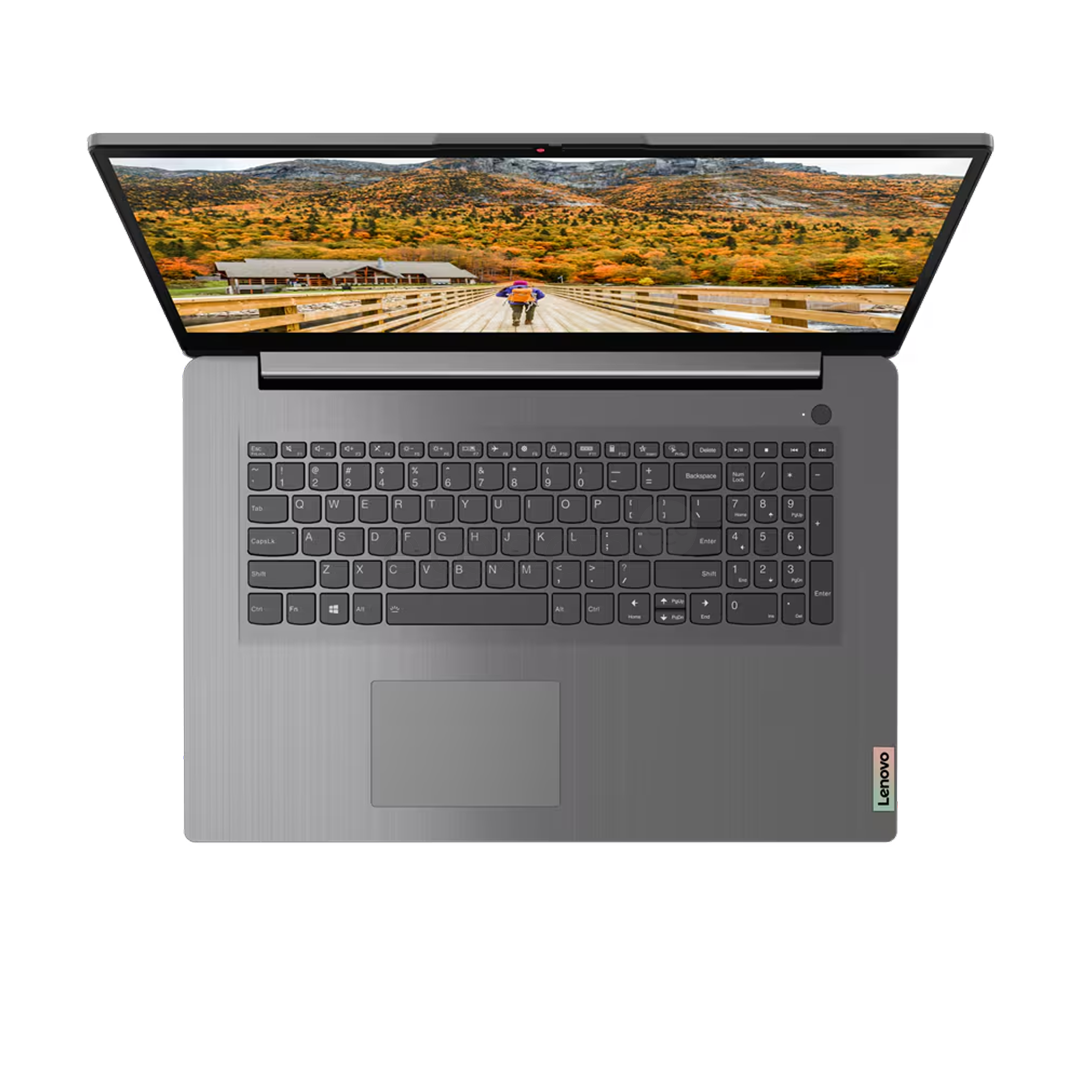 Nešiojamas kompiuteris Lenovo IdeaPad 3 17ALC6, Ryzen 5, 8 GB, 512 GB, ENG, pilkas