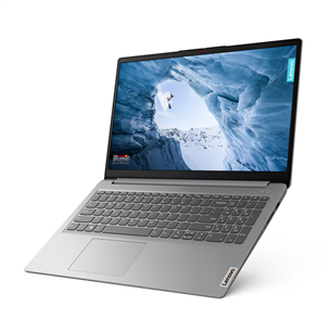 Nešiojamas kompiuteris Lenovo IdeaPad 1 15IJL7, 15.6'', FHD, Pentium Silver, 8 GB, 128 GB, ENG, pilkas