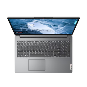 Nešiojamas kompiuteris Lenovo IdeaPad 1 15IJL7, 15.6'', FHD, Pentium Silver, 8 GB, 128 GB, ENG, pilkas