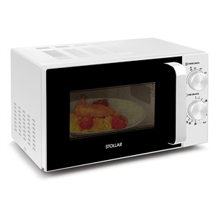 Mikrobangų krosnelė Stollar SMV451, 20 L, 700 W, balta