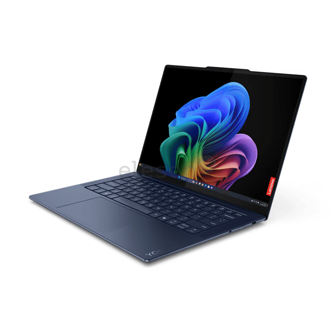 Lenovo Yoga Slim 7 14Q8X9, 14.5'', 3K, OLED, Snapdragon® X Elite, 16 GB, 512 GB, Copilot+, ENG, Cosmic Blue - Notebook