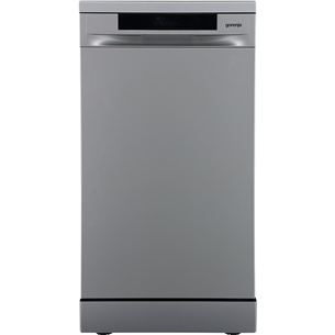 Gorenje, 11 place settings, silver - Free standing dishwasher