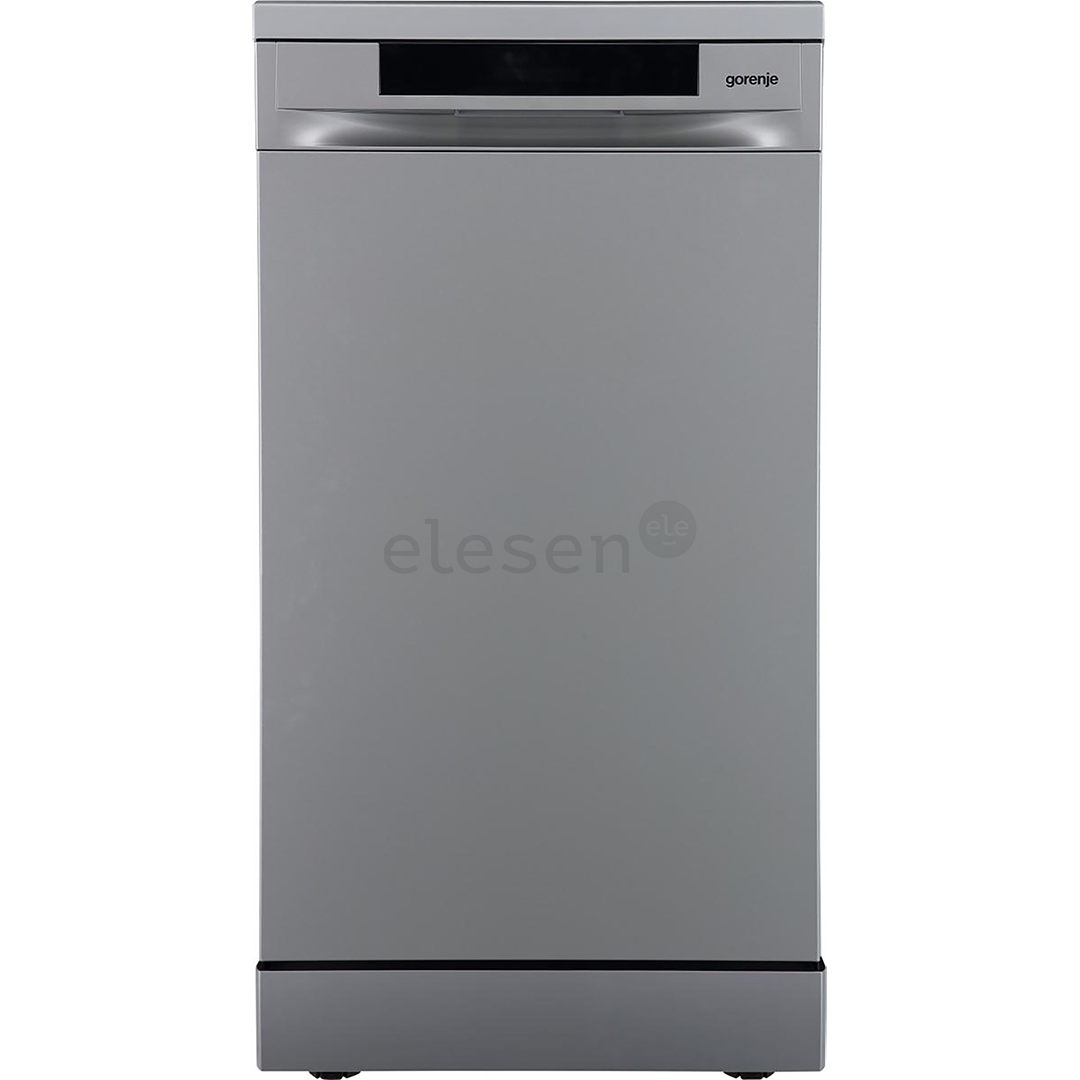 Gorenje, 11 place settings, silver - Free standing dishwasher