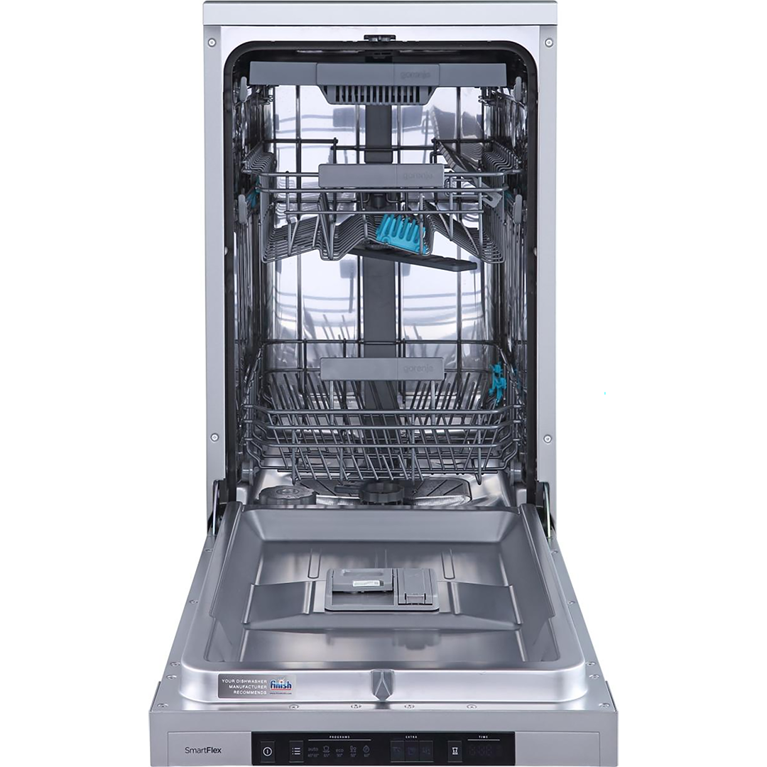 Gorenje, 11 place settings, silver - Free standing dishwasher