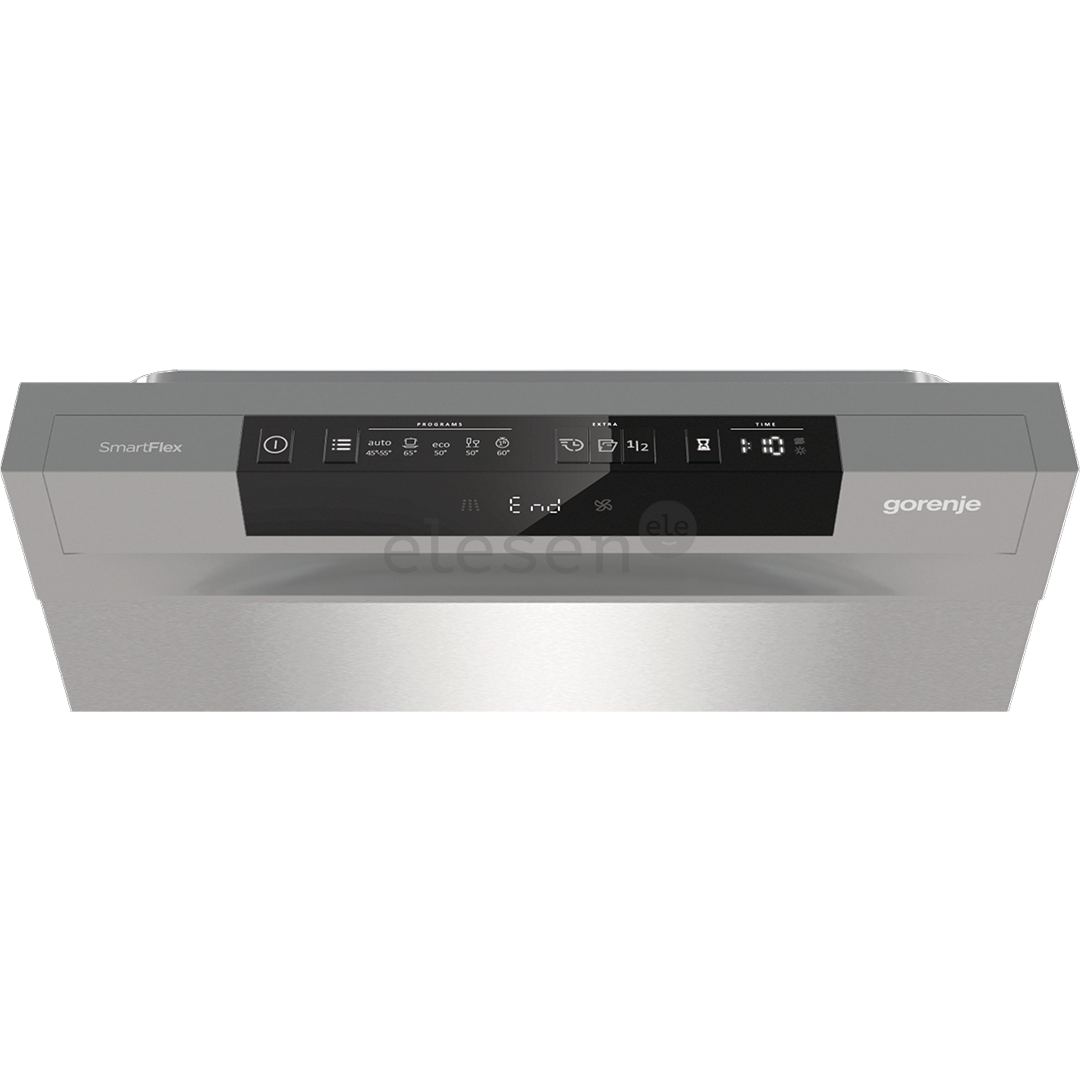 Gorenje, 11 place settings, silver - Free standing dishwasher