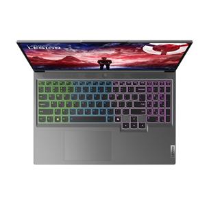 Lenovo Legion Slim 5 16AHP9, 16'', WQXGA+, 165 Hz, Ryzen 7, 16 GB, 512 GB, RTX 4060, ENG, luna grey - Notebook
