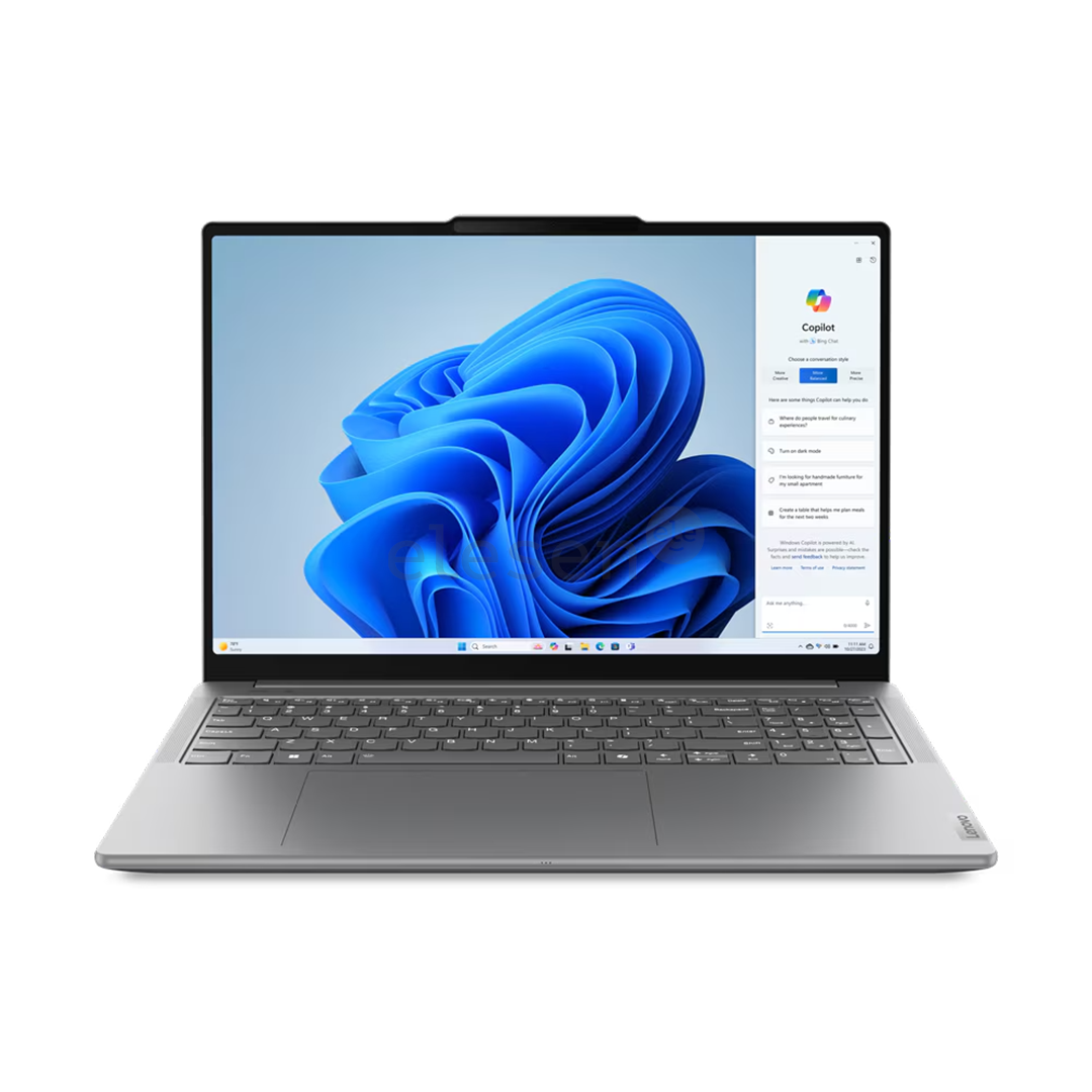 Lenovo Yoga Pro 9 16IMH9, 16'', 3.2K, 165 Hz, Core Ultra 7, 16 GB, 1 TB, RTX 4050, ENG, luna grey - Notebook