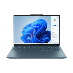 Nešiojamas kompiuteris Lenovo Yoga Pro 9 16IMH9, 16'', 3.2K, 165 Hz, Core Ultra 9, 32 GB, 1 TB, RTX 4060, ENG, tamsiai mėlynas 83DN006SMH