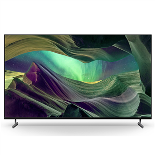 Sony X85L, 55'', 4K UHD, LED LCD, sidabrinis - Televizorius KD55X85LAEP