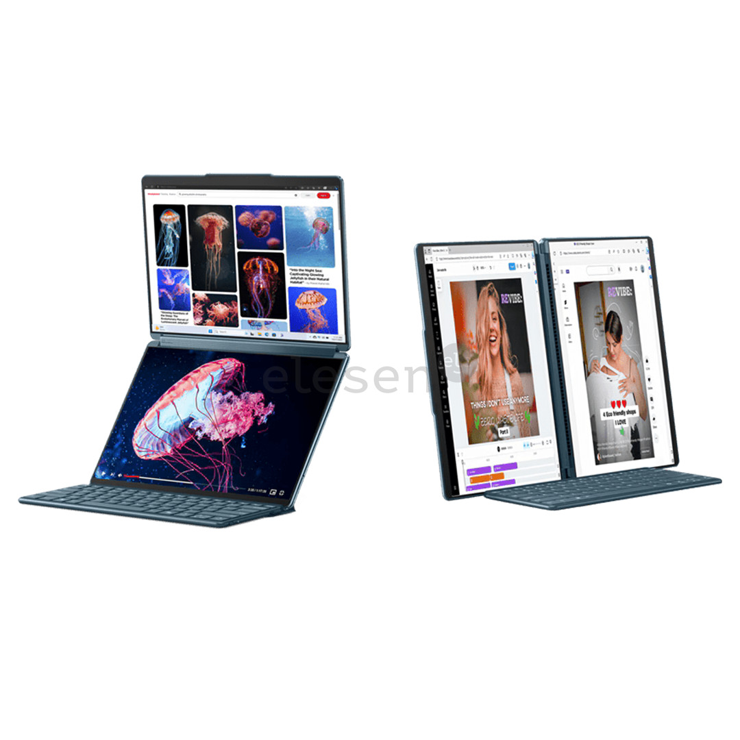 Lenovo Yoga Book 9 13IMU9, 13.3'', 2.8K, OLED, Core Ultra 7, 32 GB, 1 TB, ENG, tidal teal - Notebook