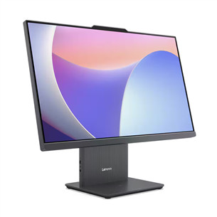 Lenovo IdeaCentre AIO 24ARR9, 23.8'', FHD, Ryzen 5, 16 GB, 512 GB, pilkas - Stacionarus kompiuteris