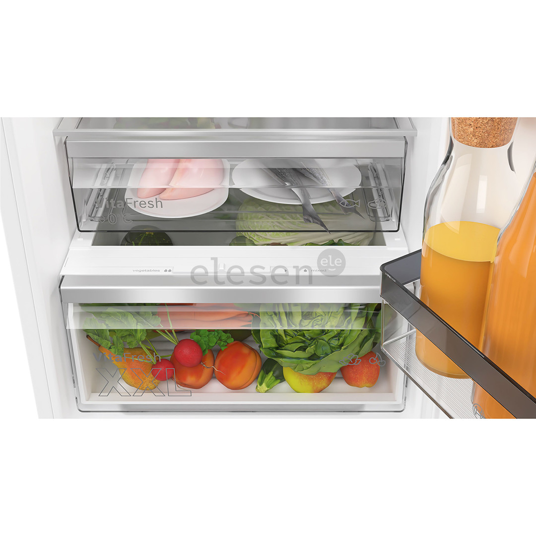 Įmontuojamas šaldytuvas Bosch KIN86VSE0, NoFrost, 260 l, aukštis, 178 cm