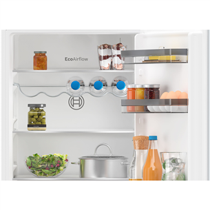 Įmontuojamas šaldytuvas Bosch KIN86VSE0, NoFrost, 260 l, aukštis, 178 cm