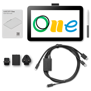 Wacom One 12, balta - Grafinė planšetė  Prekė-DTC121W0B
