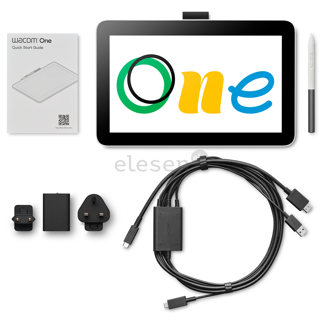 Wacom One 12, balta - Grafinė planšetė  Prekė-DTC121W0B