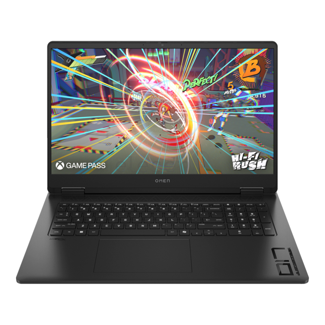 Nešiojamas kompiuteris HP OMEN Laptop 17-db0031ny, 17,3'', FHD, Ryzen 7, 16 GB, 1 TB, juodas Prekė-A6SZ9EA#B1R