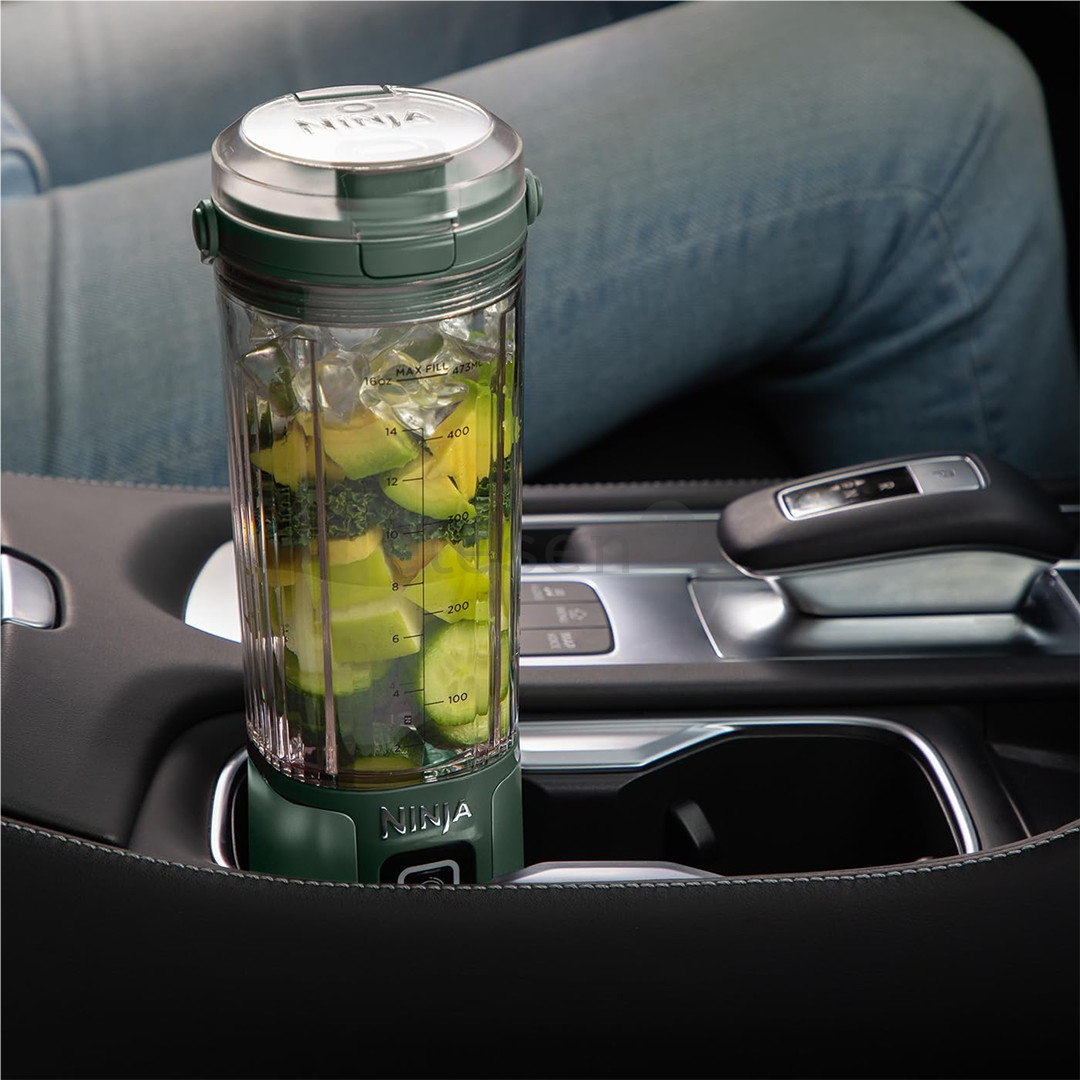 Ninja Blast, green - Portable cordless blender