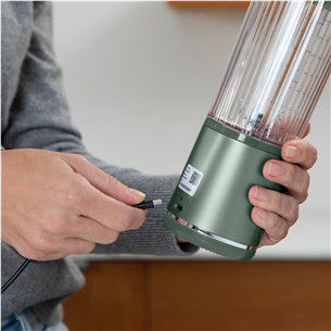 Ninja Blast, green - Portable cordless blender