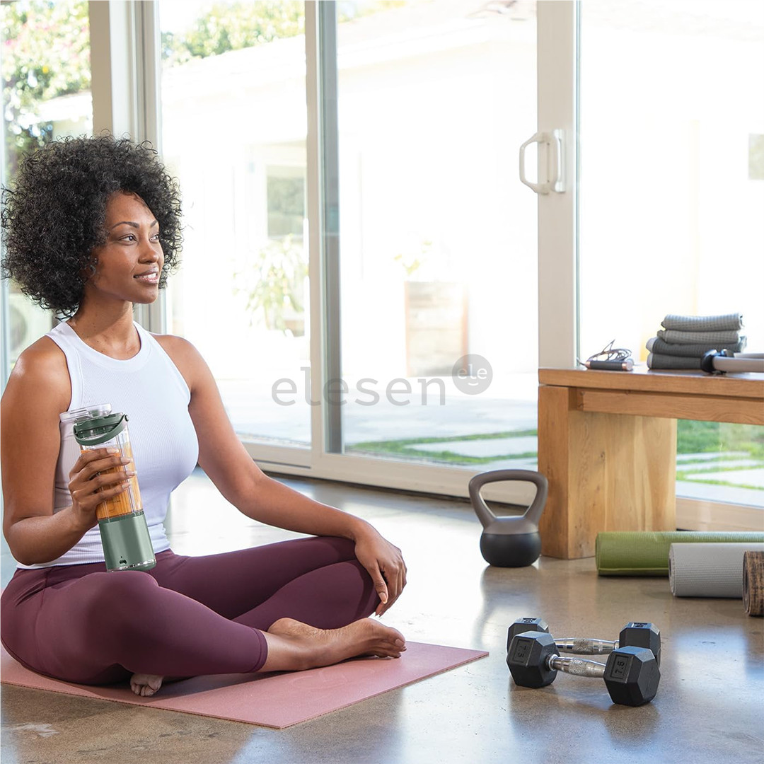 Ninja Blast, green - Portable cordless blender