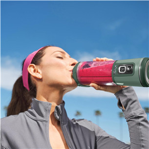 Ninja Blast, green - Portable cordless blender