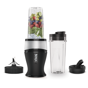 Kokteilinė Ninja Nutri, 700 W, juodas/sidabro Prekė-QB3001EUS QB3001EUS