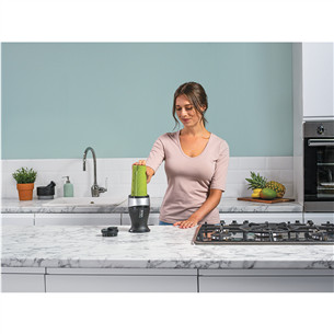 Ninja Nutri, 700 Вт, черный/серебристый - Блендер для смузи