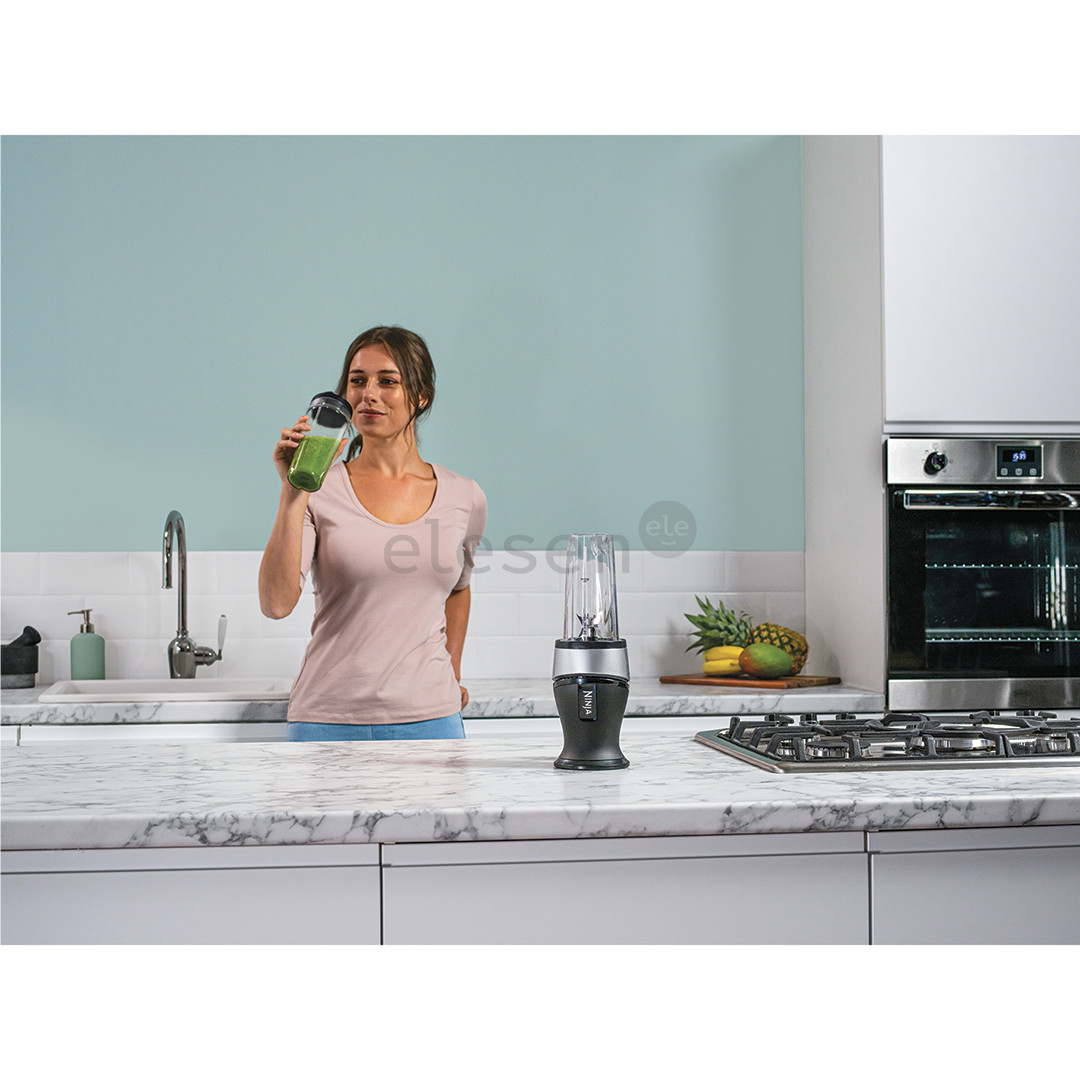 Ninja Nutri, 700 Вт, черный/серебристый - Блендер для смузи