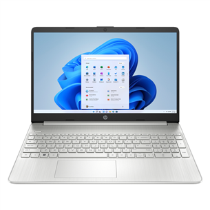 HP Laptop 15s-eq2059ny, 15,6'', FHD, Ryzen 5, 8 GB, 512 GB, silver - Nešiojamas kompiuteris Prekė A5QR2EA#B1R