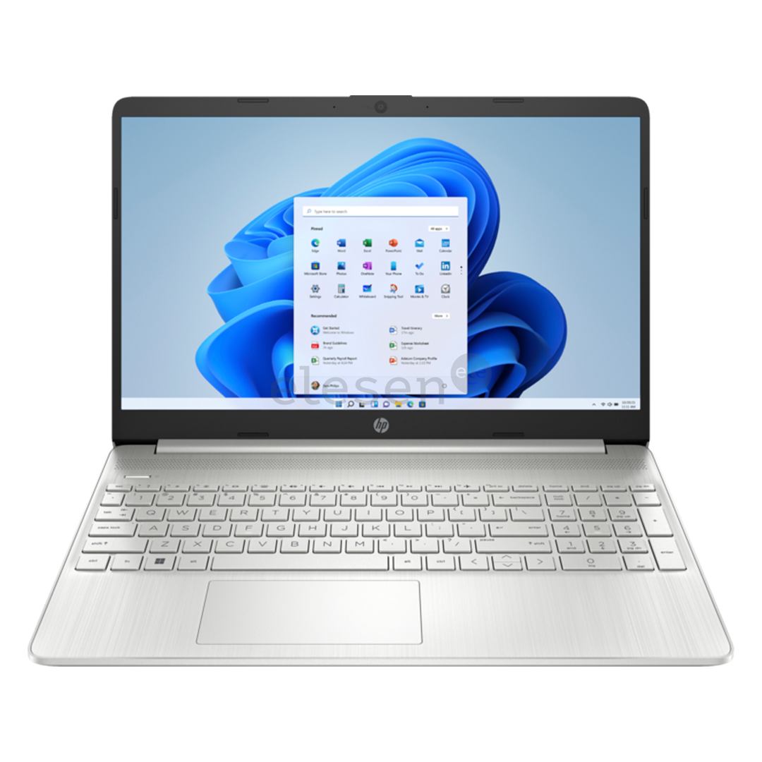 HP Laptop 15s-eq2020ny, 15,6'', FHD, Ryzen 7, 16 GB, 512 GB, silver - Nešiojamas kompiuteris Prekė