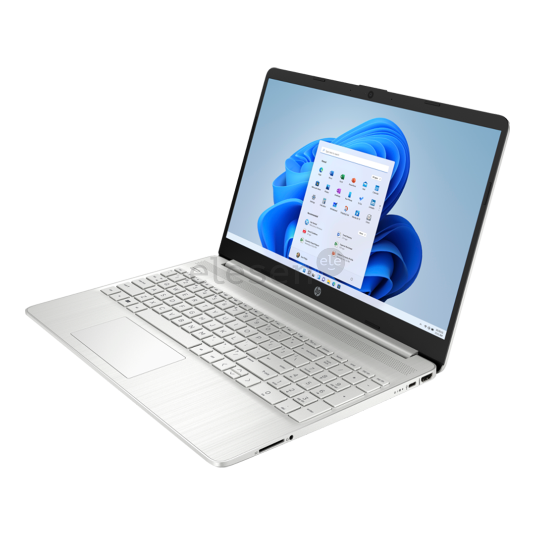 HP Laptop 15s-eq2020ny, 15,6'', FHD, Ryzen 7, 16 GB, 512 GB, silver - Nešiojamas kompiuteris Prekė