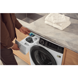 Skalbimo mašina Electrolux 600 SensiCare, 10 kg, gylis 63,6 cm, 1400 rpm Prekė-EW6F3414UE