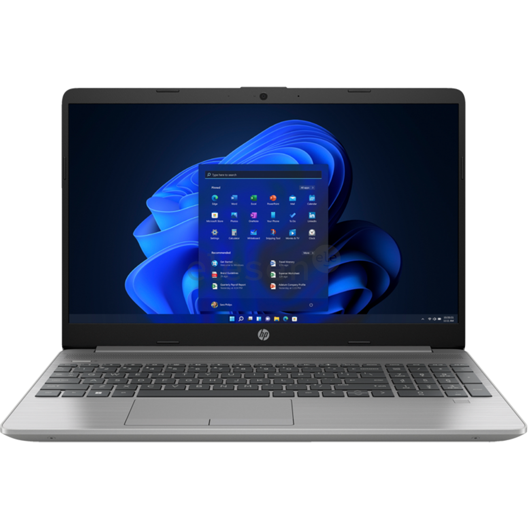 HP 255 G9, 15,6'', FHD, Ryzen 5, 8 GB, 512 GB, silver - Nešiojamas kompiuteris Prekė