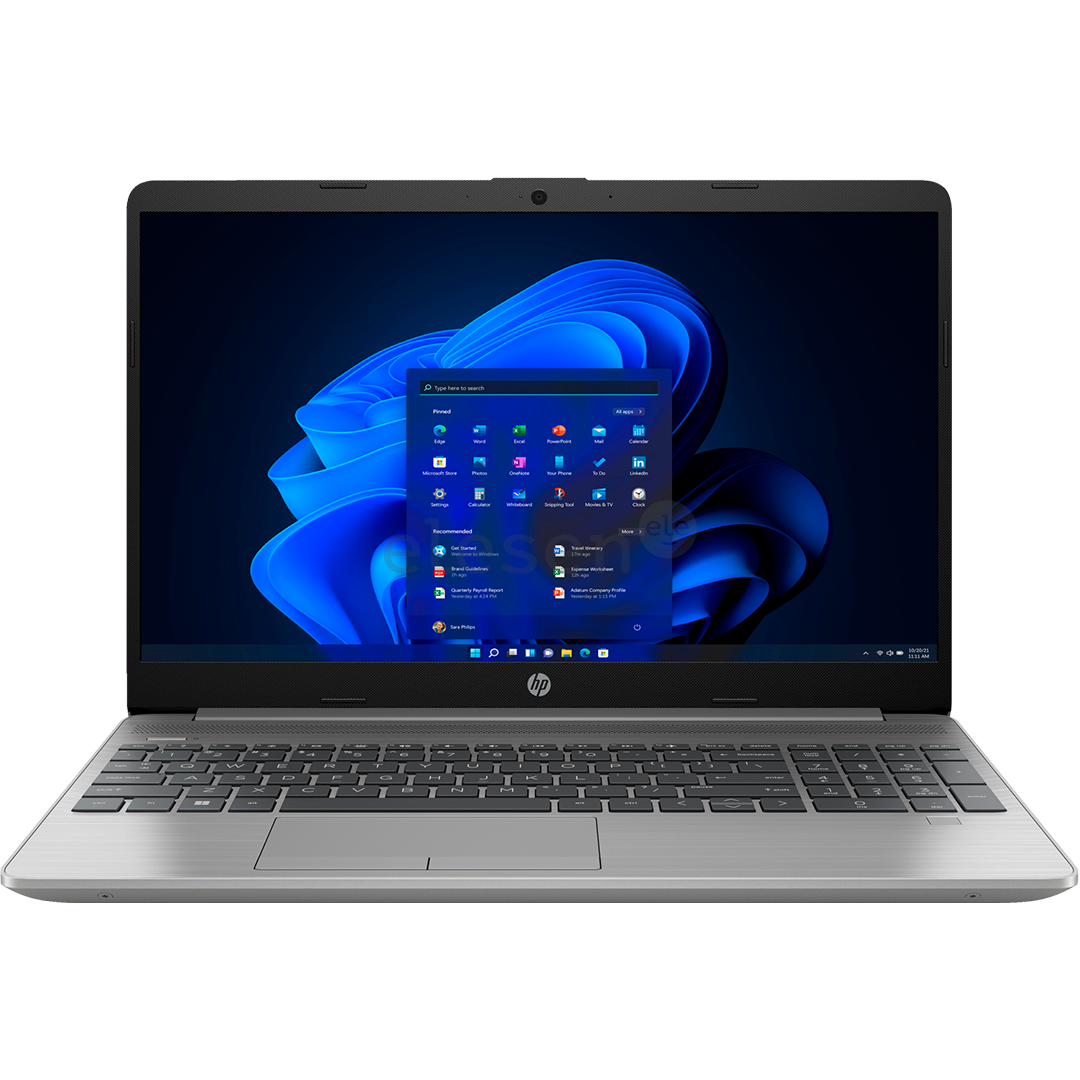 HP 250 G9, 15,6'', FHD, SVA, i3, 8 GB, 256 GB, sidabrinis - Nešiojamas kompiuteris Prekė