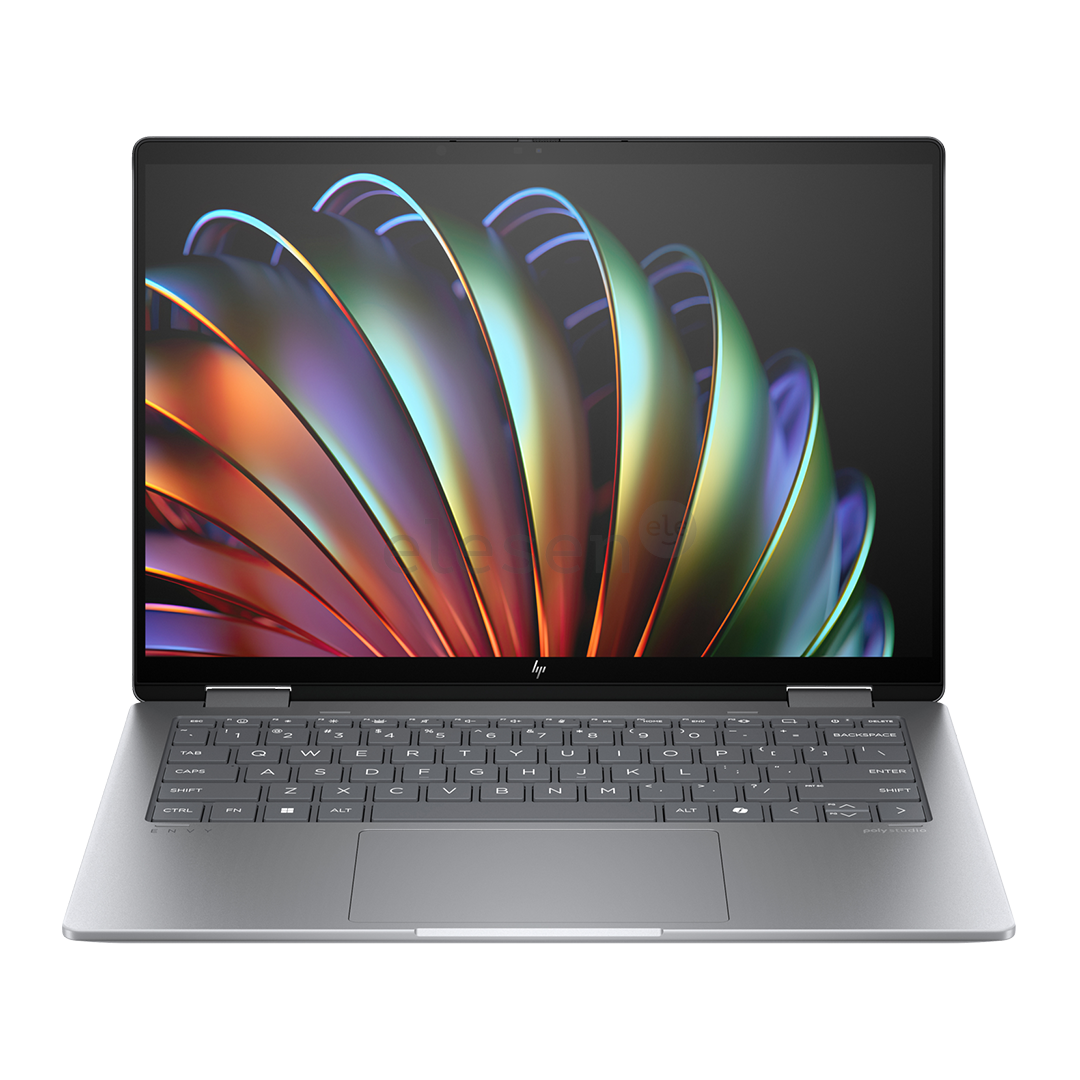 HP Envy x360 2-in-1 Laptop 14-fa0004ny, 14'', WUXGA, IPS, 16 GB, 512 GB, sidabro spalvos - Nešiojamas kompiuteris