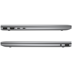 HP Envy x360 2-in-1 Laptop 14-fa0004ny, 14'', WUXGA, IPS, 16 GB, 512 GB, sidabro spalvos - Nešiojamas kompiuteris