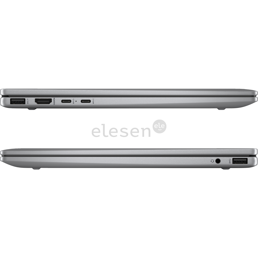HP Envy x360 2-in-1 Laptop 14-fa0004ny, 14'', WUXGA, IPS, 16 GB, 512 GB, sidabro spalvos - Nešiojamas kompiuteris