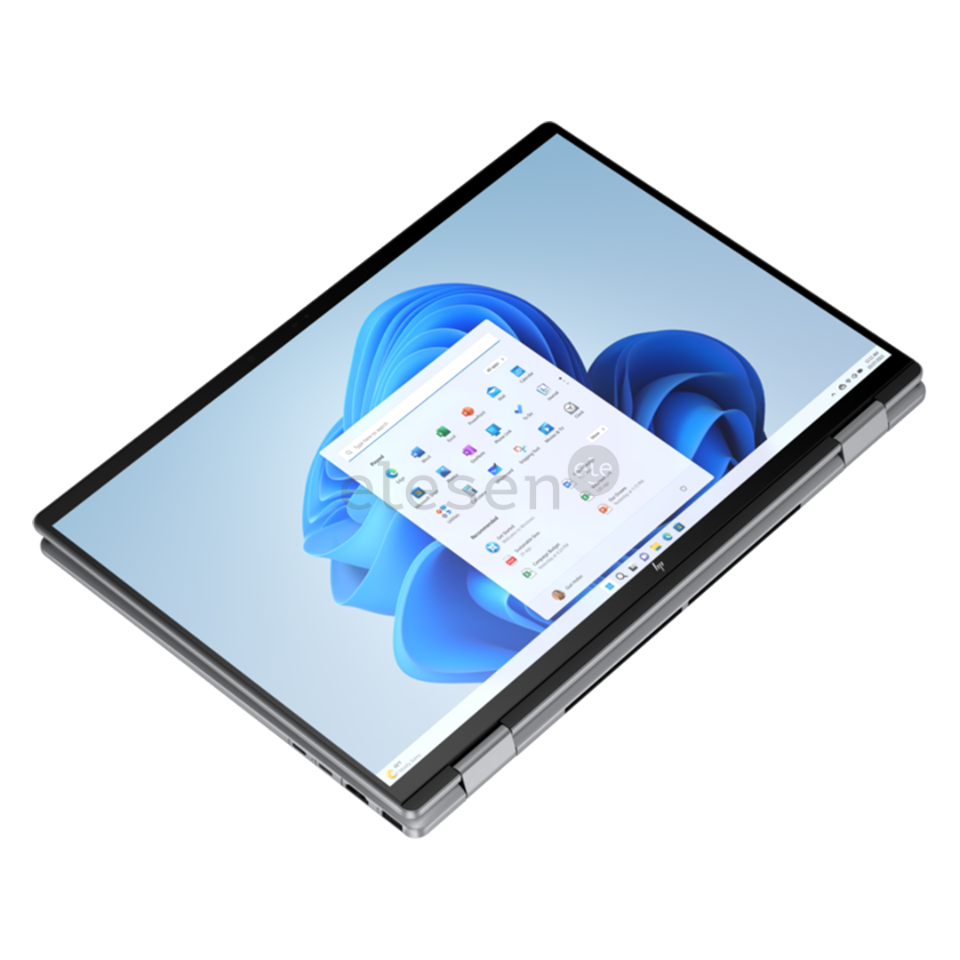 HP Envy x360 2-in-1 Laptop 16-ad0001ny, 16'', WUXGA, IPS, Ryzen 5, 16 GB, 512 GB, sidabro spalvos- Nešiojamas kompiuteris