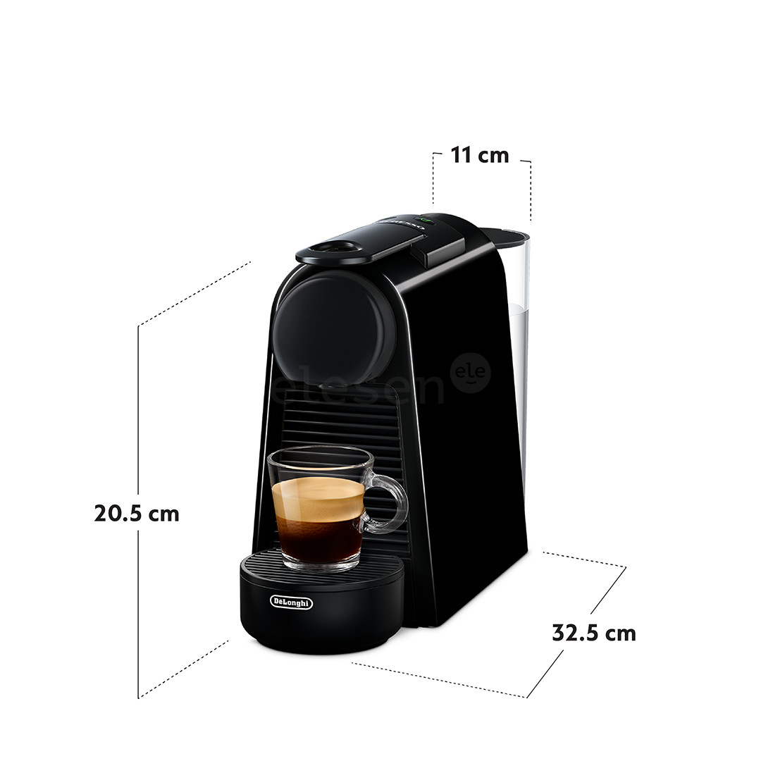 Nespresso Essenza Mini, juodas - Kapsulinis kavos aparatas