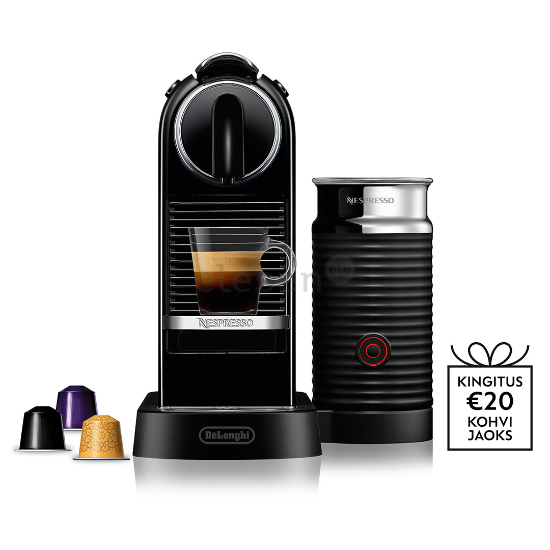 Nespresso Citiz Milk, черный - Капсульная кофеварка Товар - EN267.BAE
