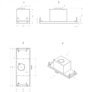 Gartraukis Novy Canopy Crystal Prekė - 26080